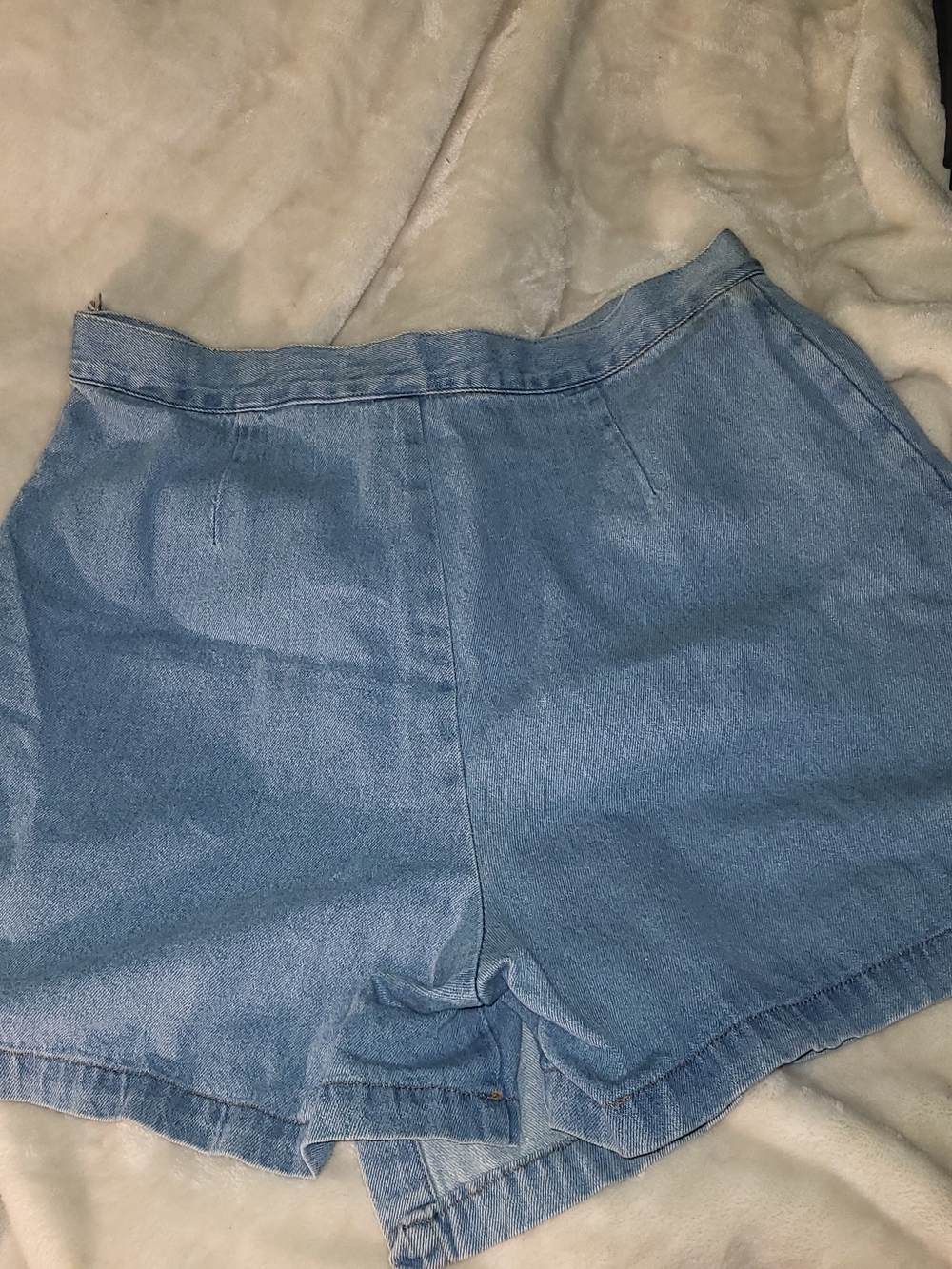 Forenza Light Blue Denim Mini Skirt - Picture 5 of 5